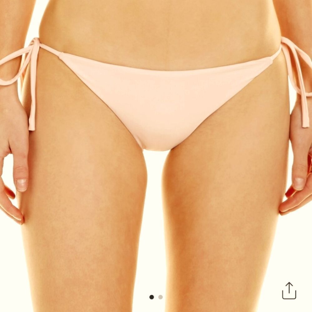 Charlie Holiday Vacay Harlie Tie String Bikini Bottoms